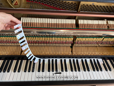 Piano notenstrip