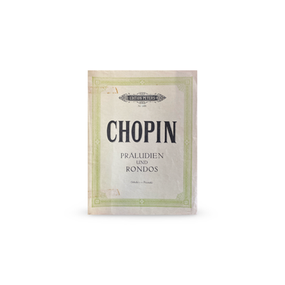 Bladmuziek 'Präludien und Rondos' van Frédéric Chopin – pianorepertoire