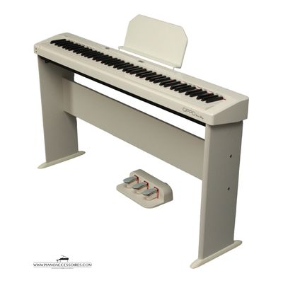 Digitale piano GPPD Home Stage C8 wit GPPD Home Stage C8 in wit met MP3-functie en natuurgetrouwe speelaanslag.
