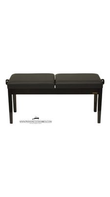 PIANOBANK GPPD DUO GPPD Pianobank Duo, comfortabele dubbele bank voor twee pianisten – pianoaccessoires.com