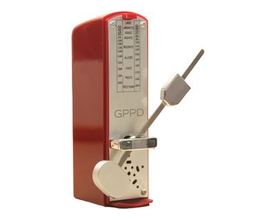 Metronoom GPPD rood hoogglans