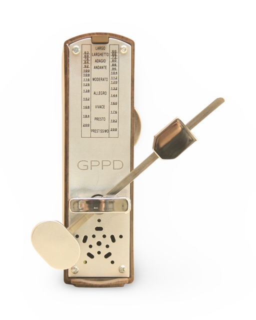 Metronoom  GPPD licht walnoot