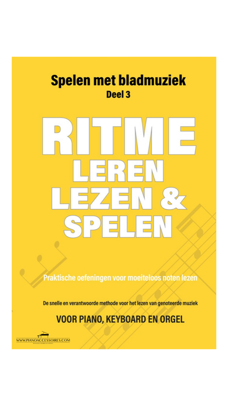 Ritme leren, lezen en spelen – een toegankelijke serie studieboeken voor muziekliefhebbers van alle leeftijden, gericht op he