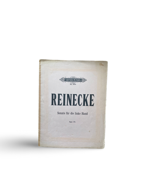 Reinecke Sonate op.179 in C minor Bladmuziek Reinecke Sonate opus 179 in c mineur