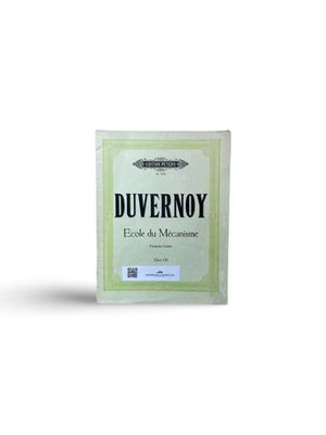 Boekcover van Duvernoy – École du mécanisme, opus 120, technische oefeningen voor piano
