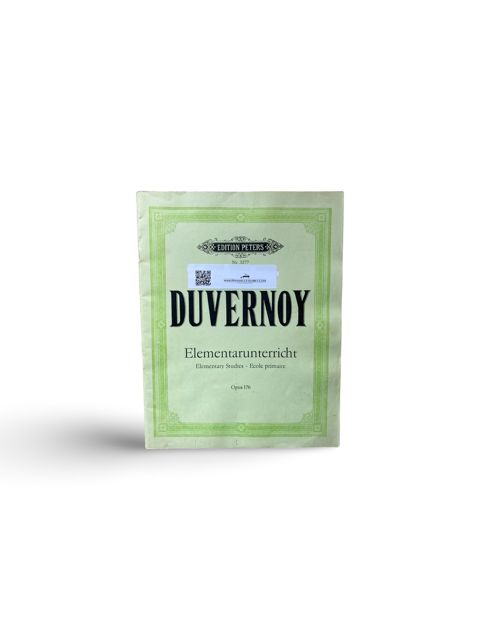 Duvernoy - École primaire, Op. 176 Tweedehands bladmuziek Duvernoy – École primaire, opus 176