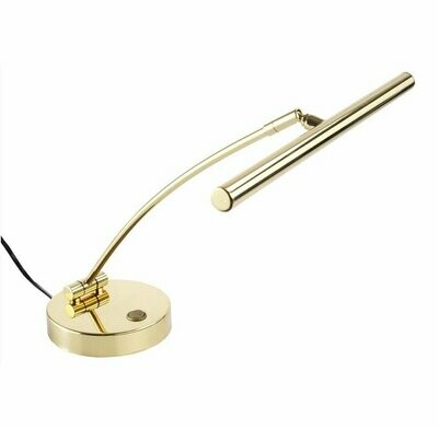 Jahn LED Pianolamp Messing Hoogglans Jahn LED pianolamp in hoogglans messing voor piano