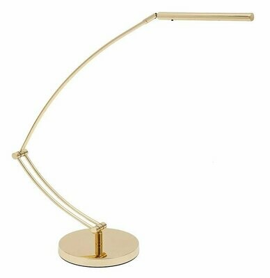 Jahn Flügellampe LED RHAPSODY Messing Hochglanz Jahn Rhapsody LED Flügellampe Messing hochglanz warmweiß Klavierbeleuchtung