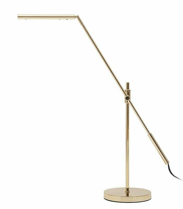 Jahn Flügellampe LED CAPICCIO Messing Hochglanz Jahn Capiccio LED Flügellampe Messing hochglanz warmweiß Klavierbeleuchtung