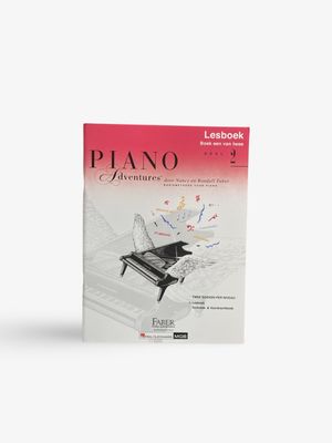 Pianomethode Faber Piano Adventures deel 2 met oefeningen en muziekstukken.