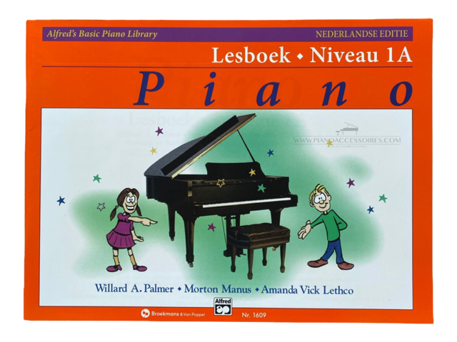 Lesboek voor beginnende pianisten met een stapsgewijze methode, bekende melodieën 