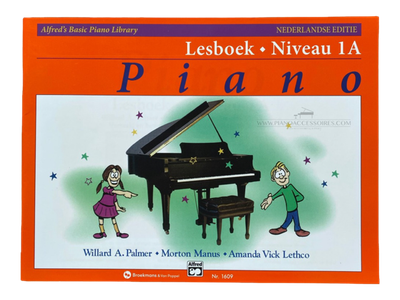 Lesboek voor beginnende pianisten met een stapsgewijze methode, bekende melodieën 