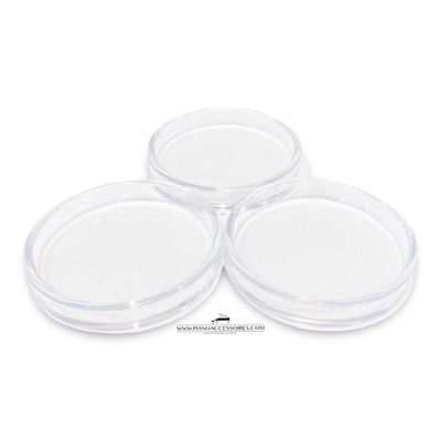 Doorzichtige vleugelschotels (3st) Drie transparante vleugelschotels ter bescherming van vloeren onder vleugels