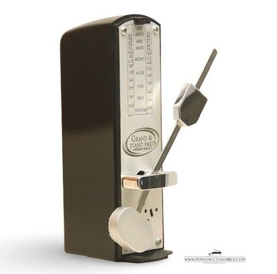 Metronoom GPPD zwart hoogglans Metronoom GPPD zwart hoogglans, klein en compact model van 11 cm hoog.