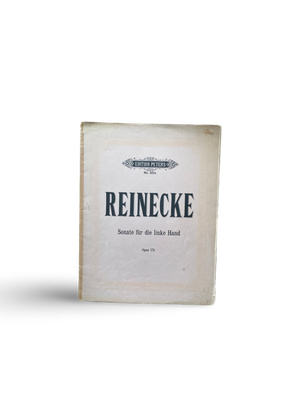 Pianoboek van Carl Reinecke – Sonate op. 179 in c-klein met bladmuziek voor gevorderde pianisten.