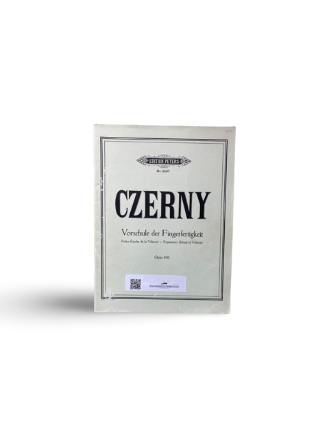 Carl Czerny – Die Vorschule der Fingerfertigkeit Op. 636 Pianostudies van Carl Czerny gericht op vingertechniek en behendigheid.