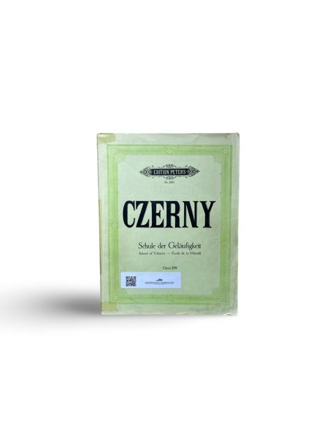 Carl Czerny – Opus 299: De School van de Snelheid Pianoboek van Carl Czerny – Opus 299: School van de Snelheid met klassieke piano-etudes voor techniek en snelheid.