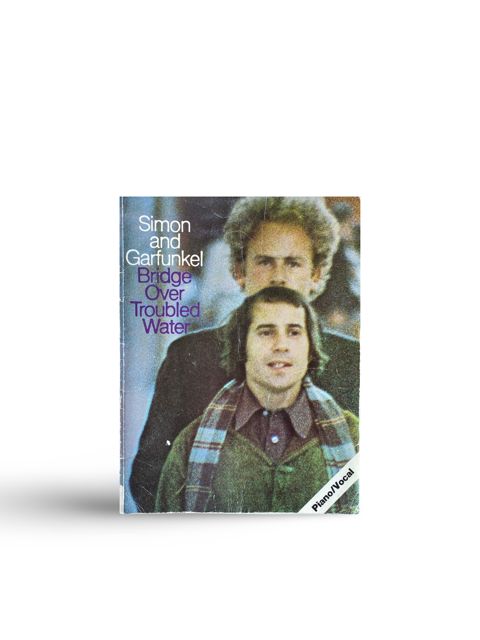 Simon & Garfunkel – Bridge Over Troubled Water Pianobladmuziek van het bekende nummer Bridge Over Troubled Water.