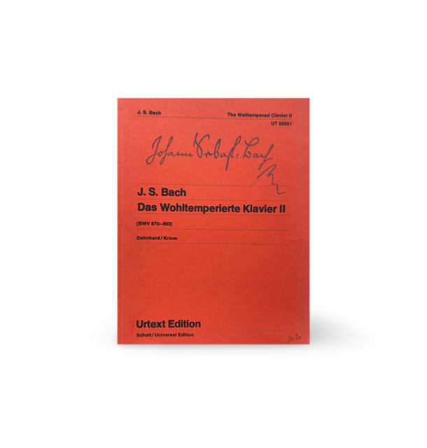 J.S.Bach The Welltempered Clavier II J.S. Bach – The Well-Tempered Clavier II – Tweedehands bladmuziek