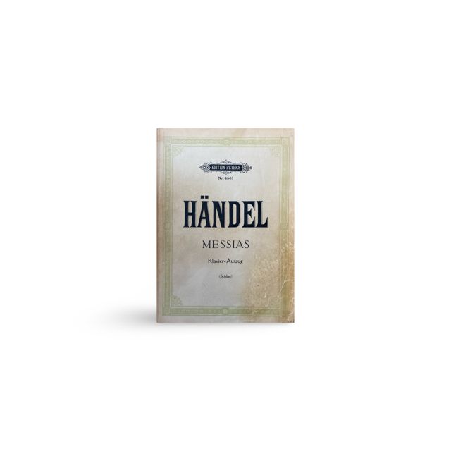 Georg Friedrich Händel – Messiah Georg Friedrich Händel – Messiah bladmuziek van het beroemde barokoratorium.