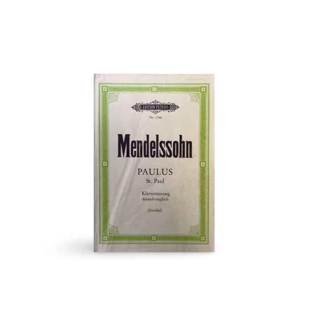 Mendelssohn – Paulus (Oratorium) Felix Mendelssohn – Paulus: romantisches Oratorium über den Apostel Paulus