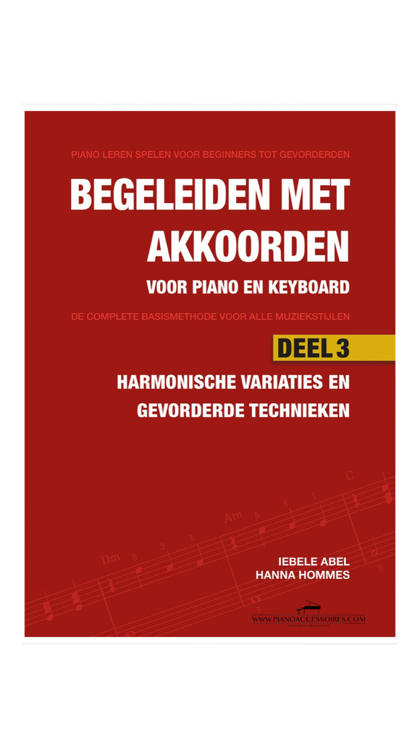 Begeleiden met akkoorden Deel 3 Begleiten mit Akkorden Band 3 Klavier und Keyboard für Fortgeschrittene