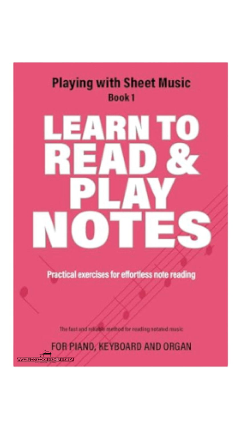 Learn to Read and Play Notes Book 1 pianolesboek van Iebele Abel en Jacco Lamfers