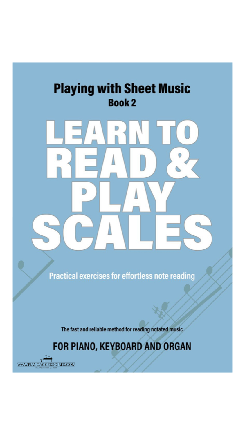 Learn to Read and Play Scales Book 2, Iebele Abel en Jacco Lamfers Learn to Read and Play Scales Book 2 pianolesboek van Iebele Abel en Jacco Lamfers