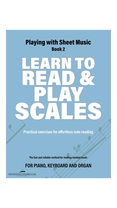 Learn to Read and Play Scales Book 2, Iebele Abel en Jacco Lamfers Learn to Read and Play Scales Book 2 pianolesboek van Iebele Abel en Jacco Lamfers