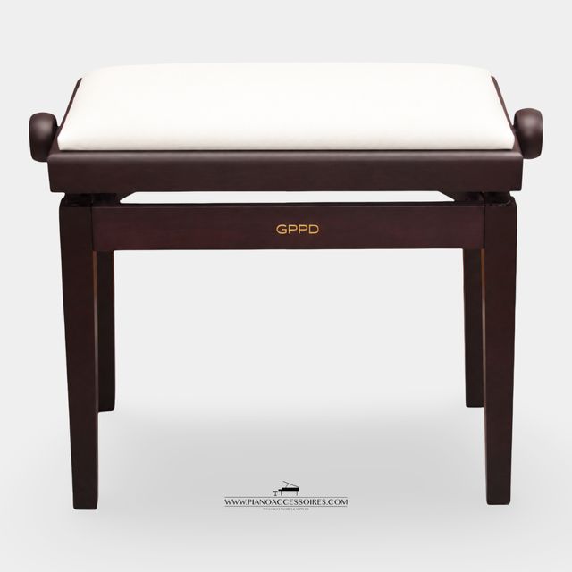 GPPD pianobank voor piano en vleugel in Rosewood Mat