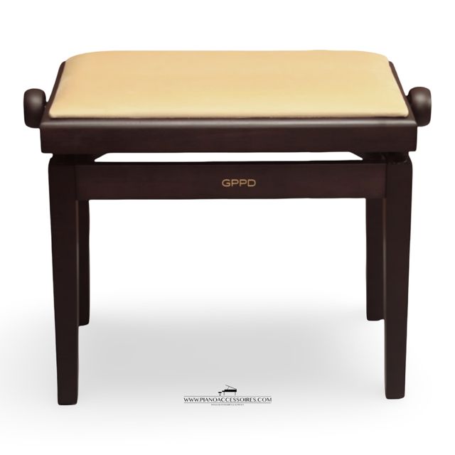 GPPD Pianobank 3 – Rosewood Mat met Crème Stofzitting