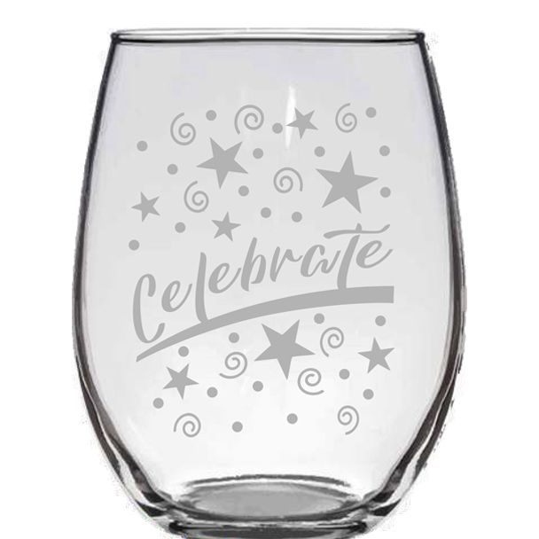 20oz Holiday Glassware