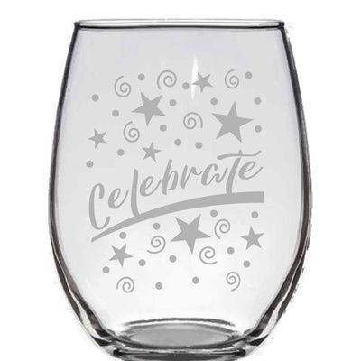 20oz Holiday Glassware