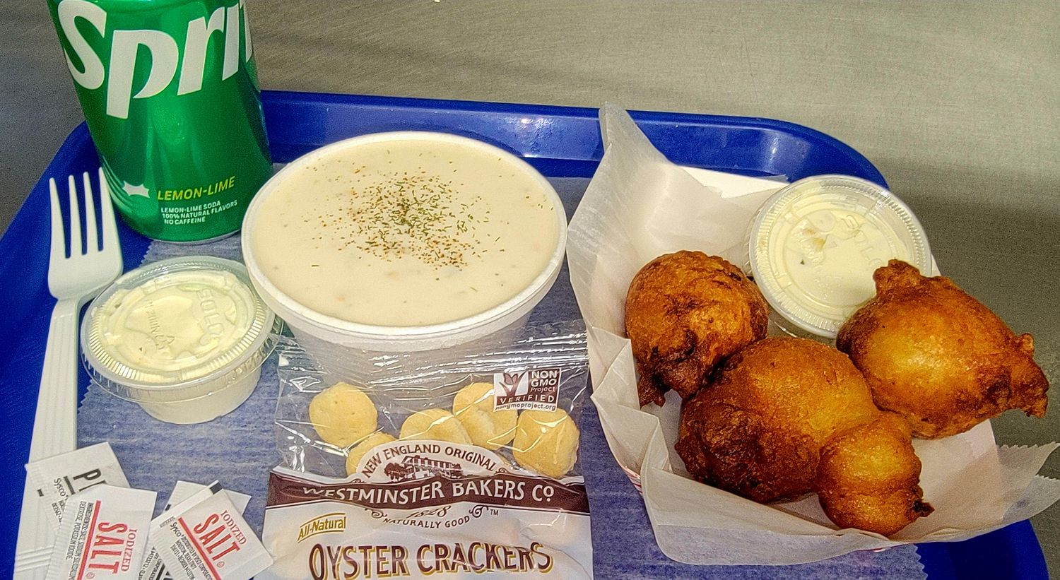 # 7  Cake-chowder special (3 cakes)