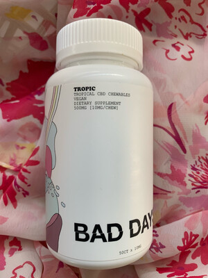 10mg Bad Days CBD Chews (50 Count) 10mg Bad Days CBD Chews (50 Count)