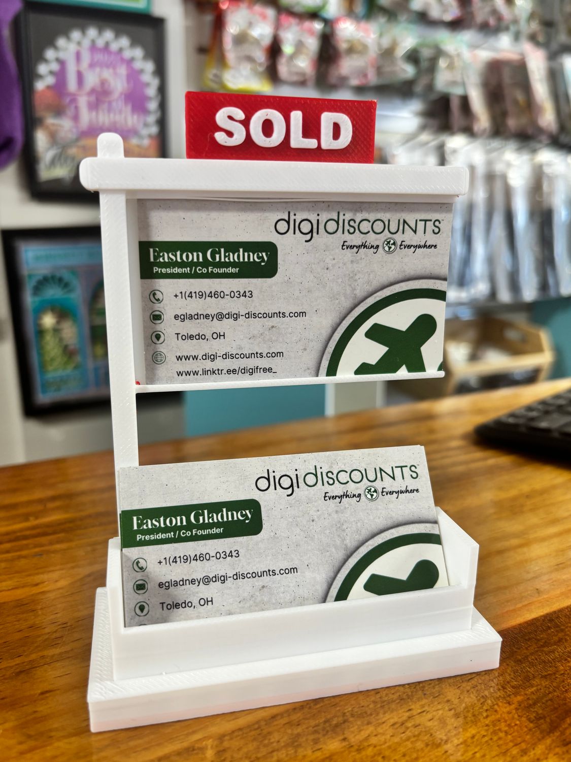 Realtor Business Card Holder