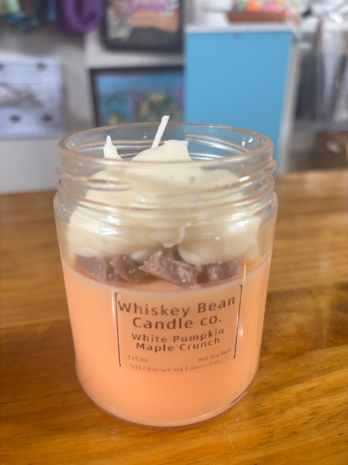 White Pumpkin Maple Crunch 8oz.