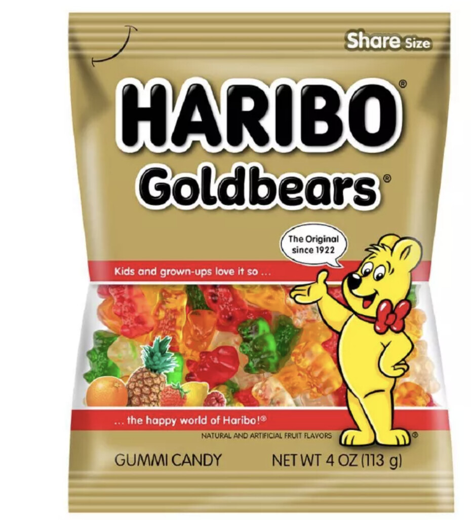 Haribo Goldbears 4oz