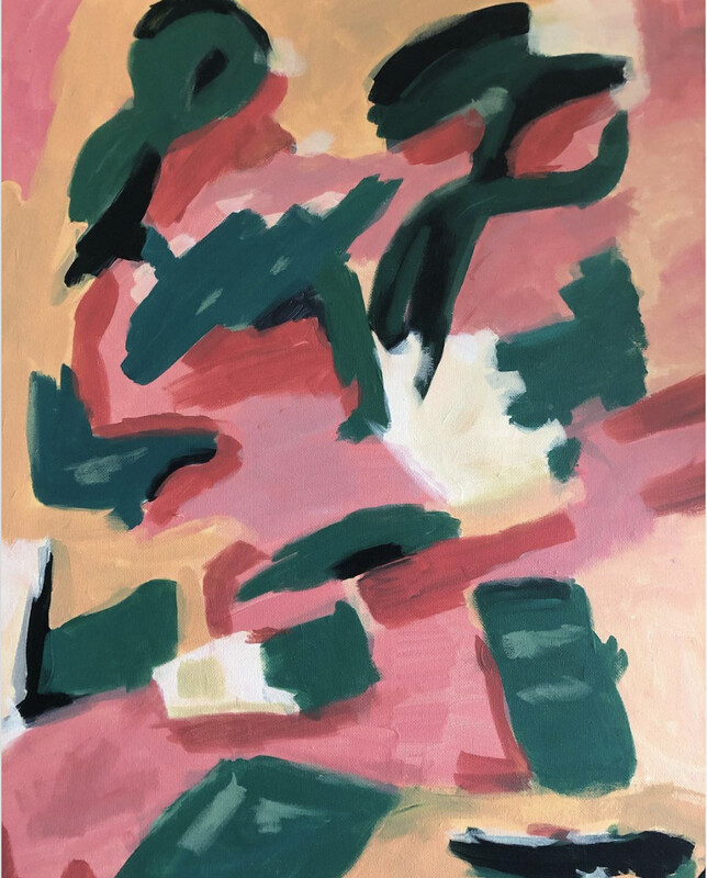 Dancers - Kinyo (Painting)