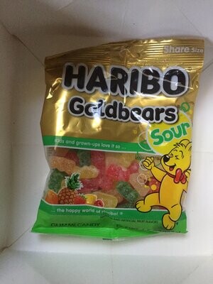 Haribo Sour Goldbears 5oz
