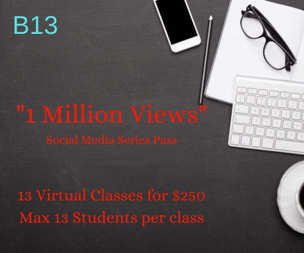 1 Million Views - Social Media Series Pass