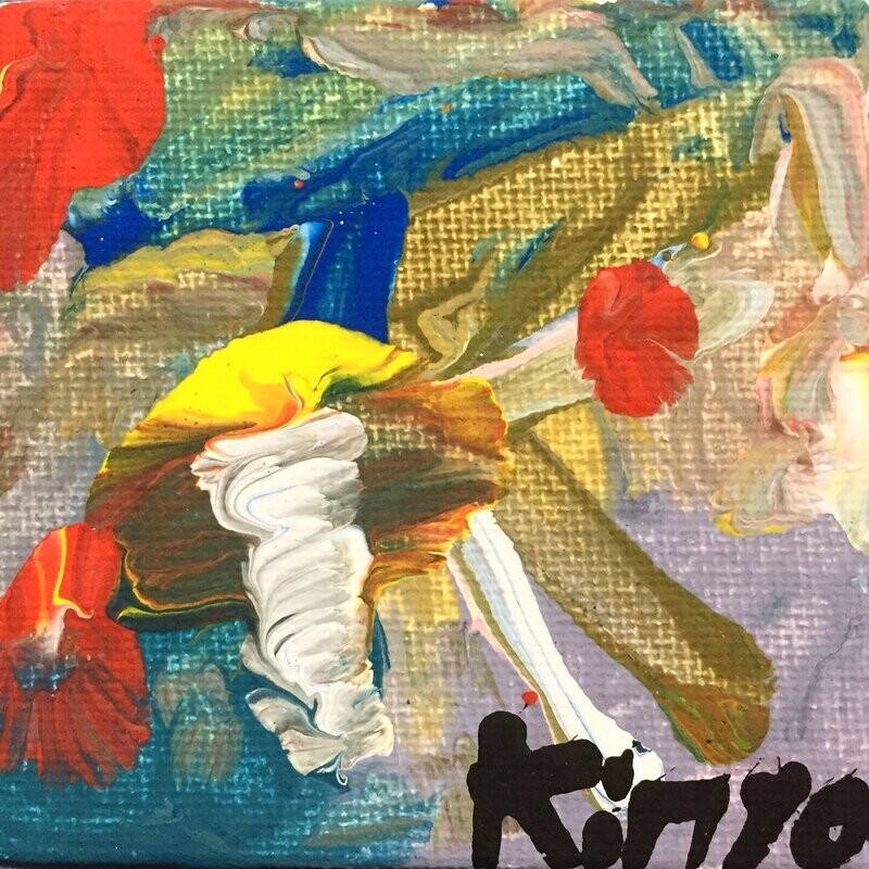 glinting #1 - painting - Kinyo