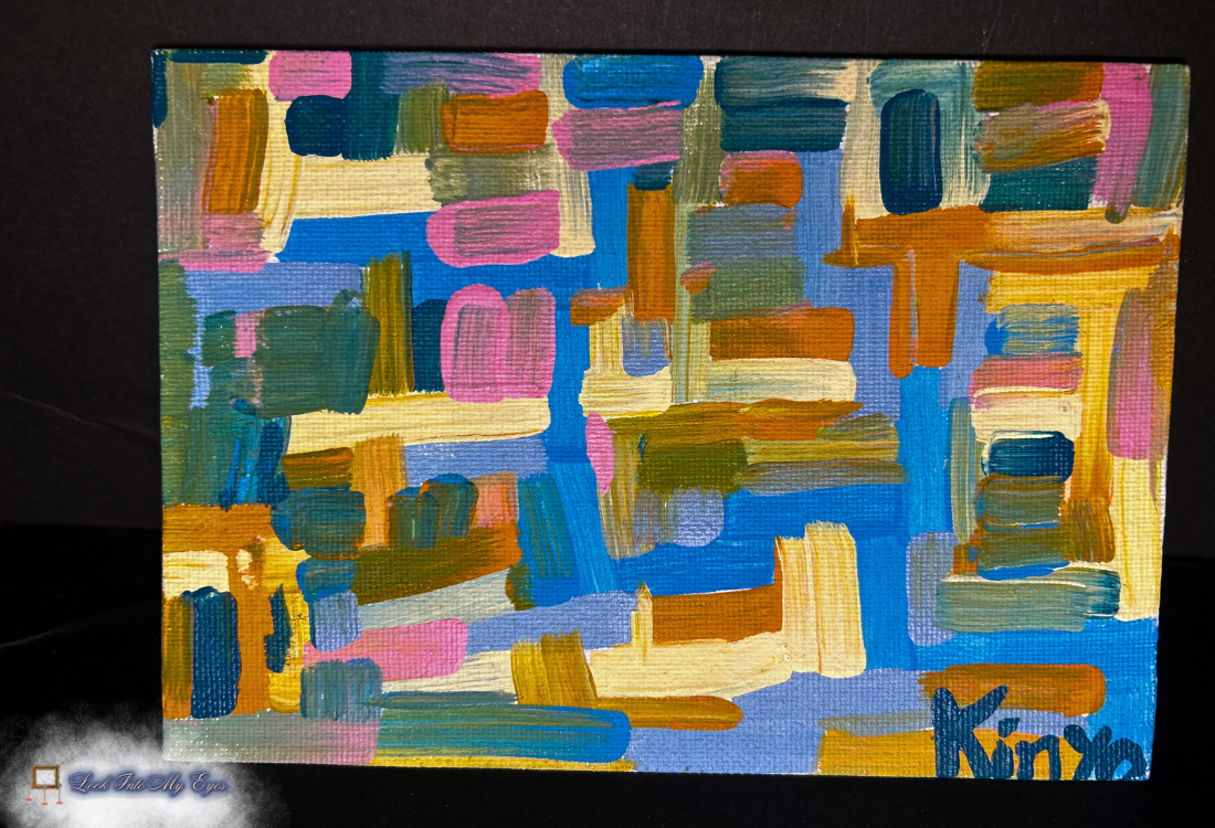 "clearing lens #1" Kinyo (Painting)