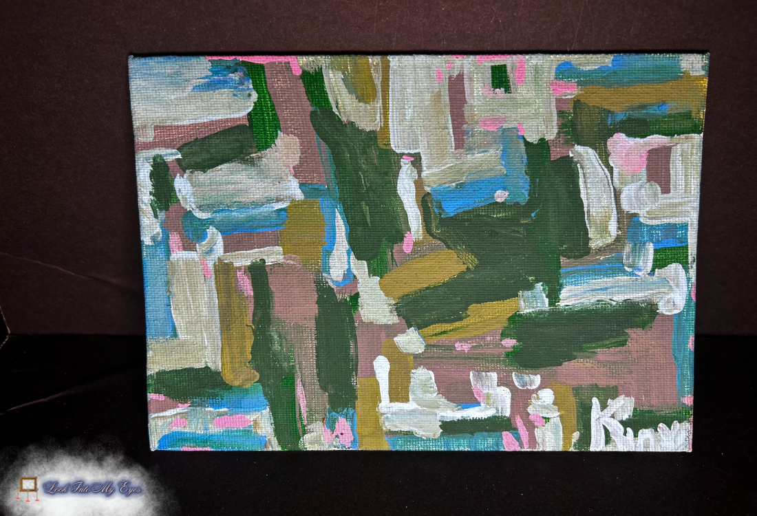 "a garden view #1" Kinyo (Painting)