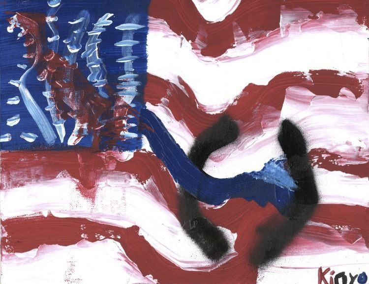 America(n) Flag Original Print. 1 of 4 America(n) Flag Original Print. 1 of 4