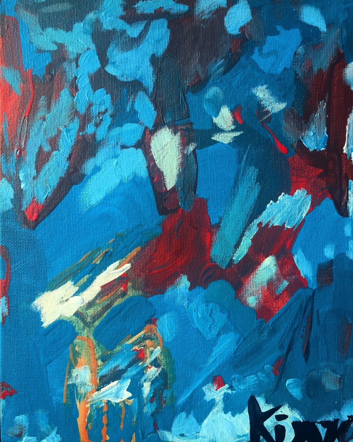 Serene #1 - painting - Kinyo