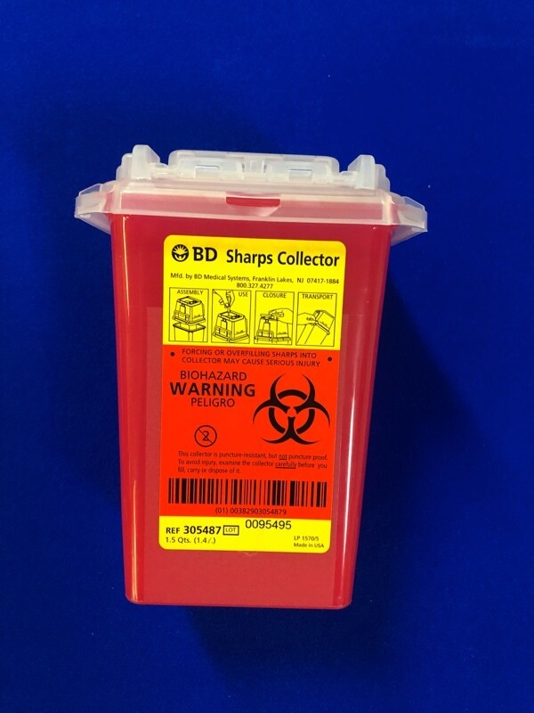 Sharps Collector Container