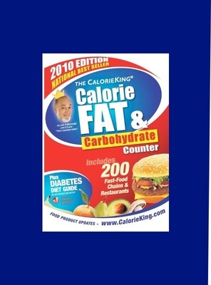 Calorie King Fat & Carbohydrate Counter - Diet Guide & Counter