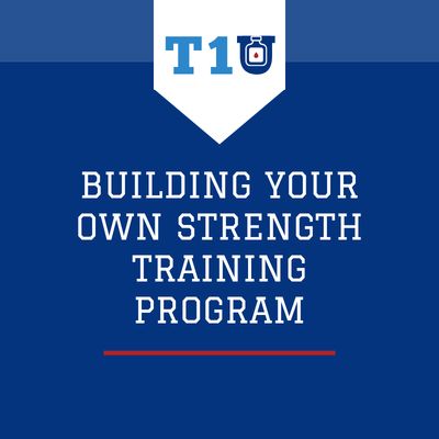 Building Your Own Strength Training Program Video