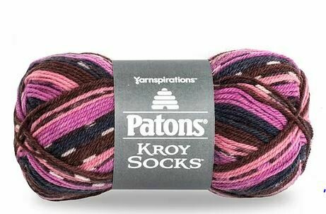 Kroy socks Mulberry stripes #55616